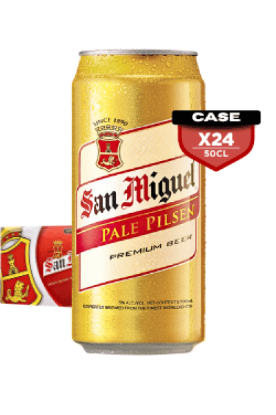 San Miguel Pilsner 24 X 50 CL Can
