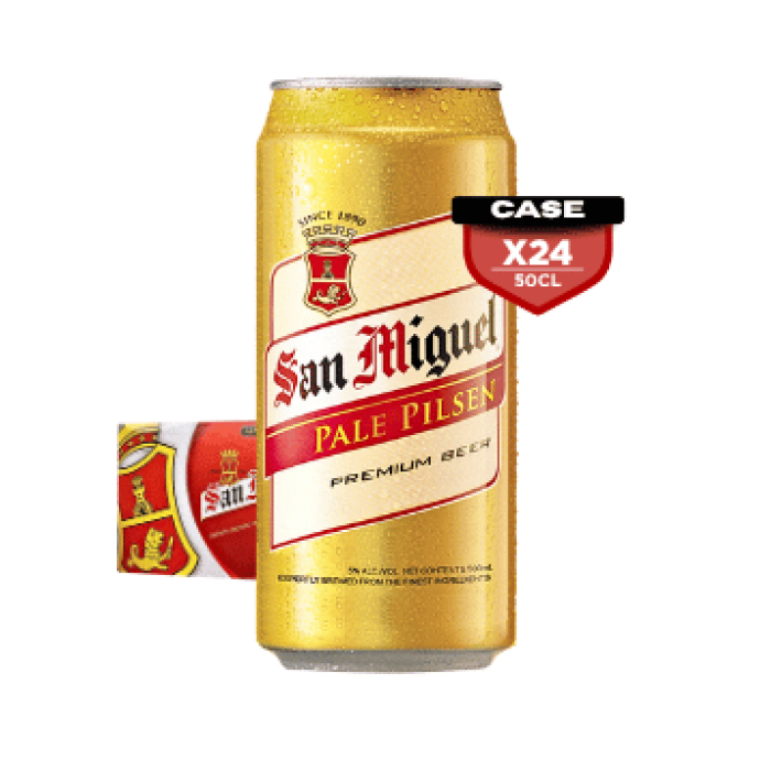San Miguel Pilsner 24 X 50 CL Can