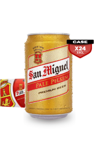 San Miguel Pilsner 33cl Can x24
