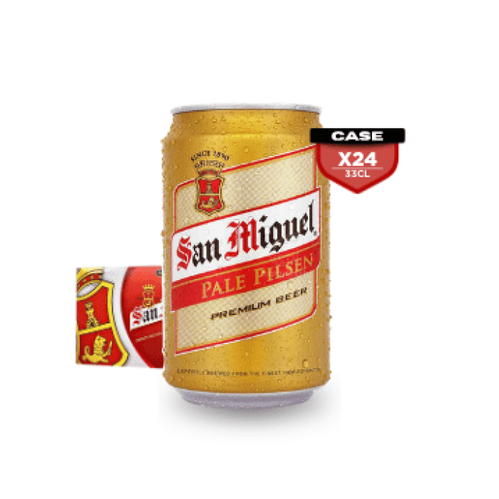 San Miguel Pilsner 33cl Can x24