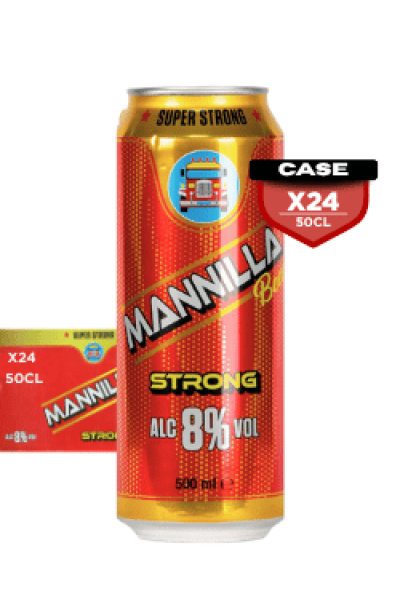 Mannilla Strong Beer 50cl Can x24 by mannilla - Compare prices in UAE