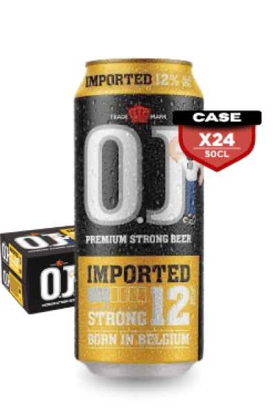 OJ Strong 12 50cl Can x 24 - Compare prices in UAE