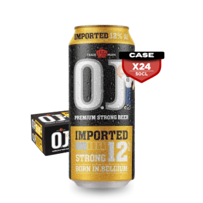 OJ Strong 12 % 50cl Can x 24