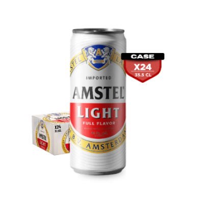 Amstel Light 35.5cl Cans x24