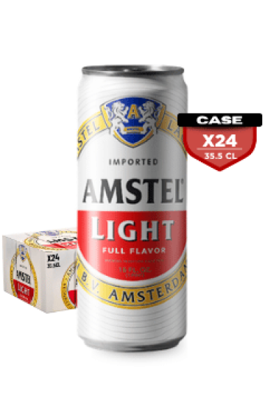 Amstel Light 35.5cl Cans x24