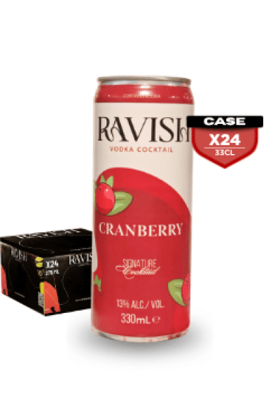 Ravish Cranberry 13% 33cl Can x24
