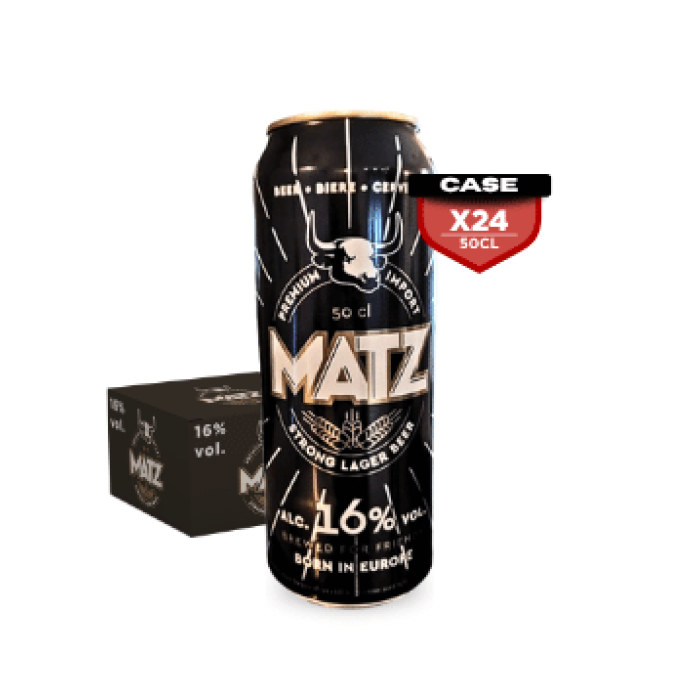 Matz 16 % 50cl Can x 24