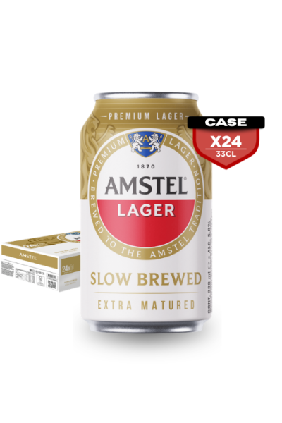Amstel 33cl Can x24