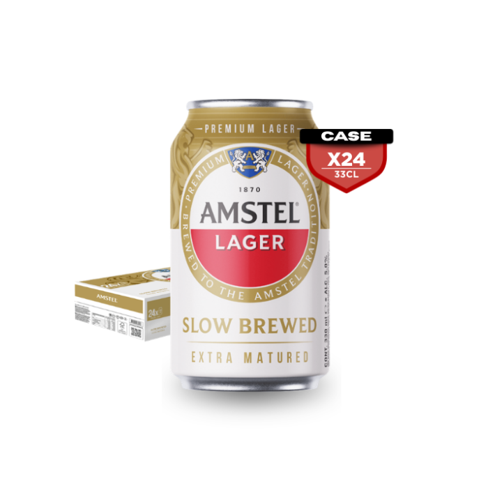 Amstel 33cl Can x24