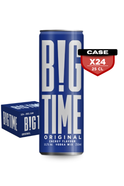 Big Time Original Vodka Mix 25cl Can x24