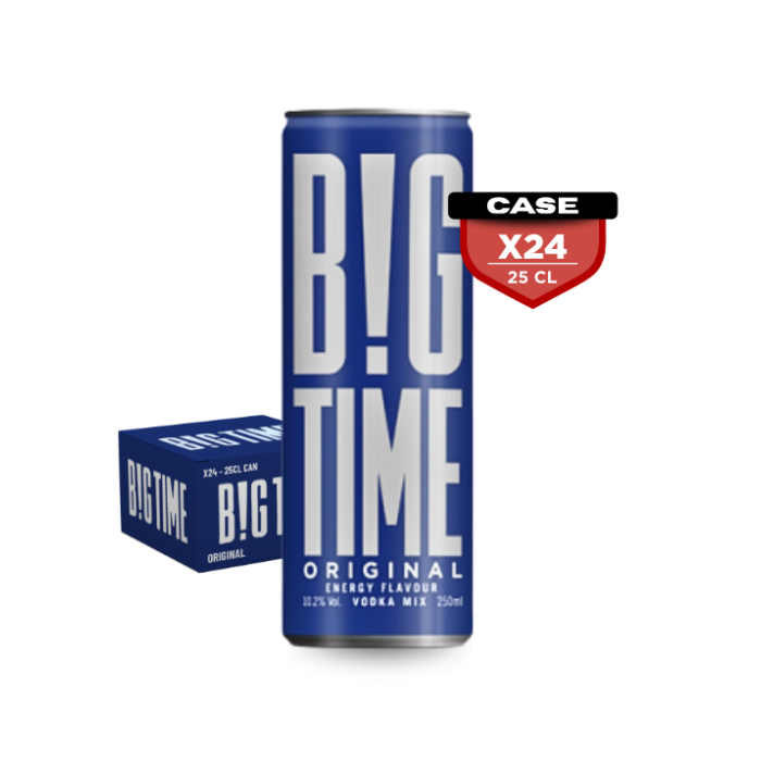 Big Time Original Vodka Mix 25cl Can x24