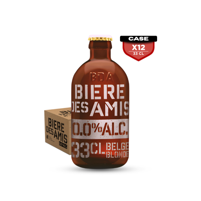 Biere Des Amis Non Alcoholic 0.0% 12X33Cl Bottle