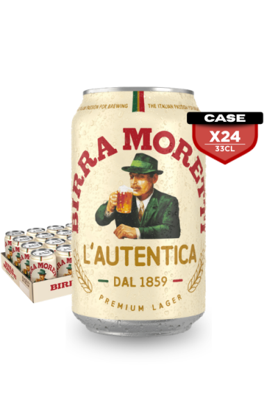 Birra Moretti 33cl Can x24