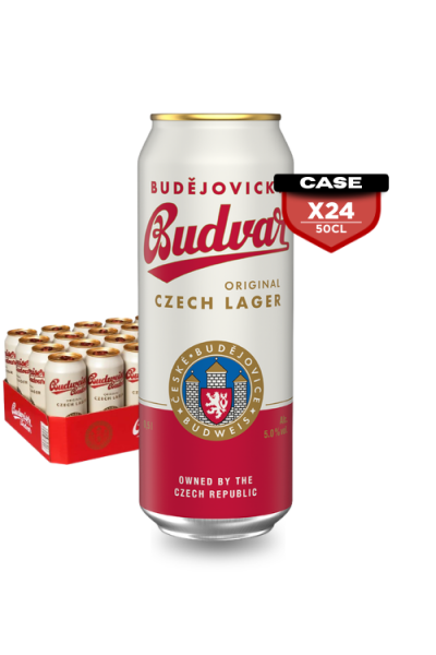 Budejovicky Budvar 50cl Can x24
