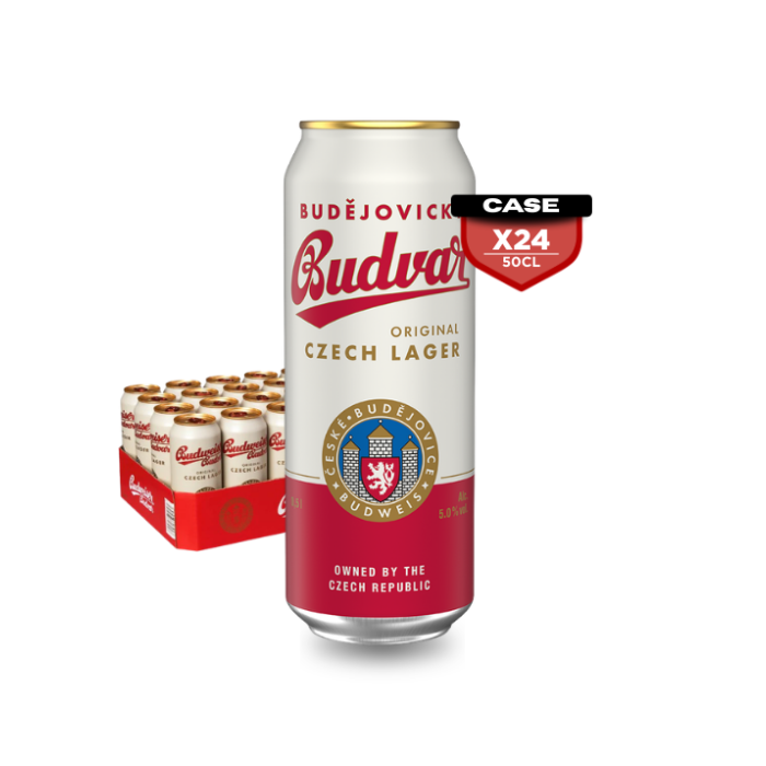 Budejovicky Budvar 50cl Can x24