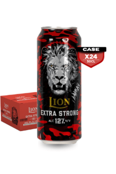 Lion Extra Strong 12 24 X 50Cl Can by lion - Compare prices in UAE