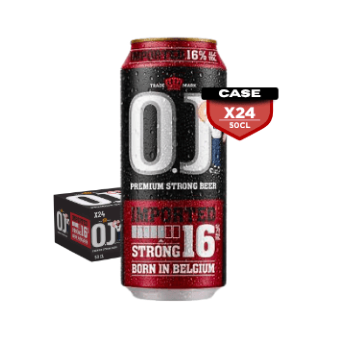OJ Strong 16% 50cl Can x 24