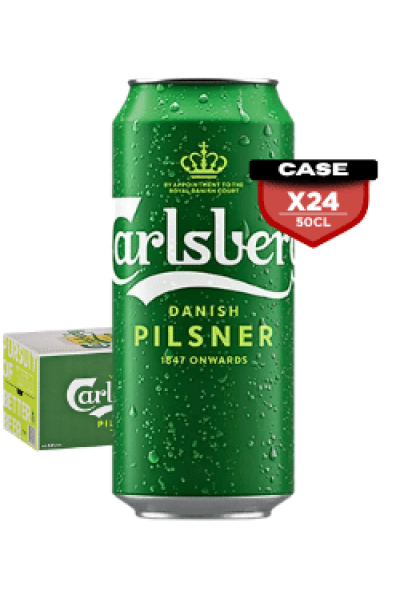 Carlsberg cans 24 X 50CL