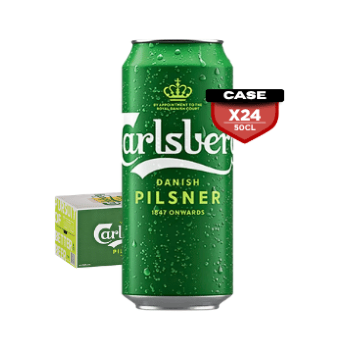 Carlsberg cans 24 X 50CL