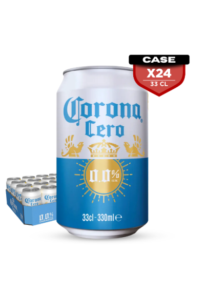 Corona Beer Can Non Alcoholic 0.0% 24 x 330ML by corona - Compare prices in UAE