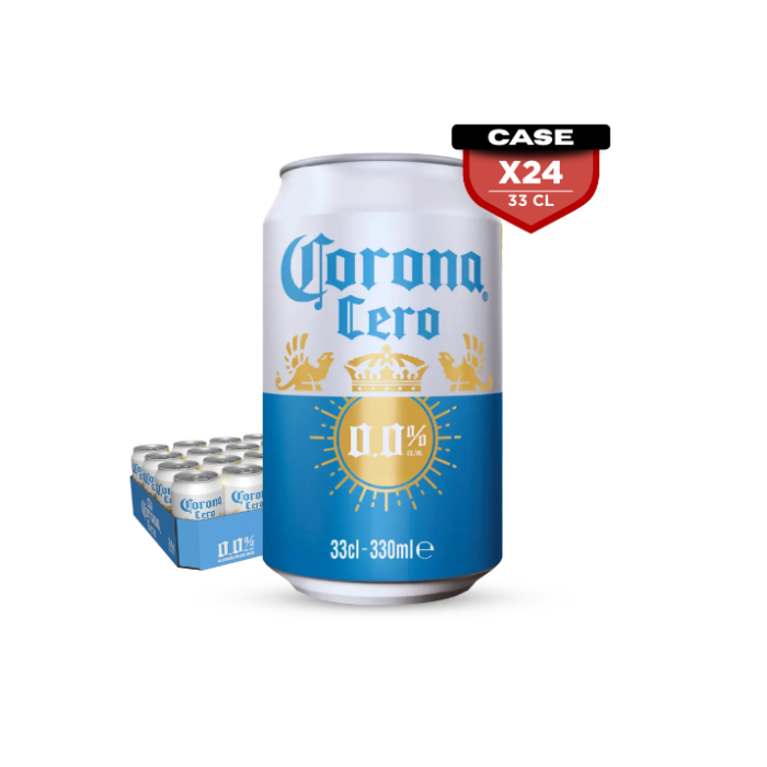 Corona Cero Can Non Alcoholic 24 X 33 Cl Can