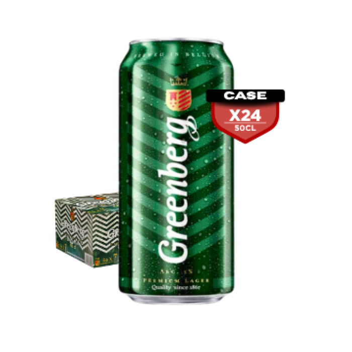 Greenberg Premium Lager 50cl Can x24