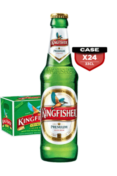 Kingfisher 33cl Bottles x24