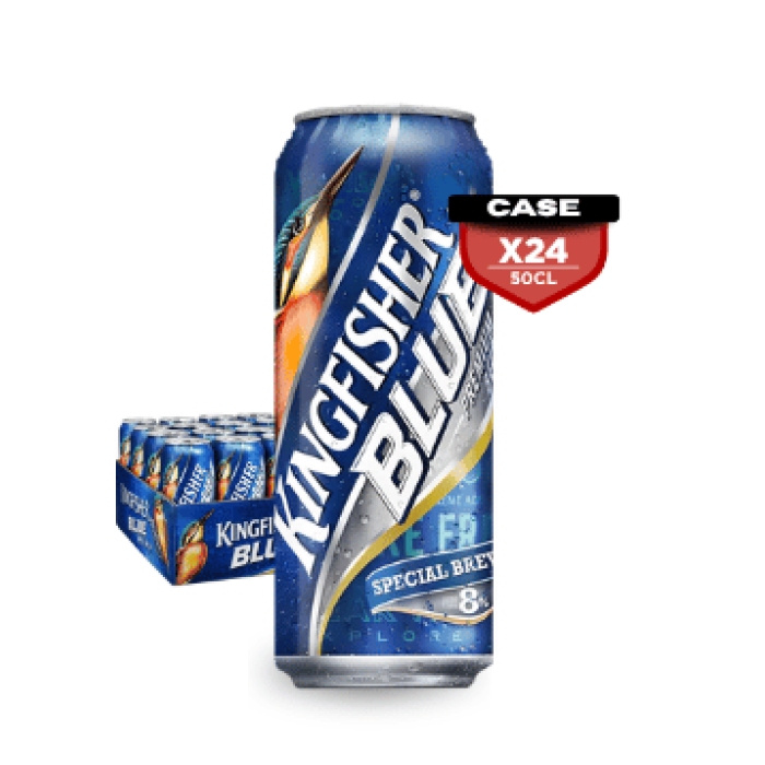 Kingfisher Blue 50cl Can x24