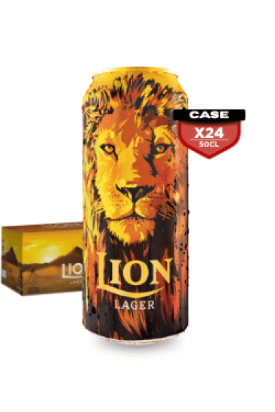 Lion Lager 50Cl Can X 24