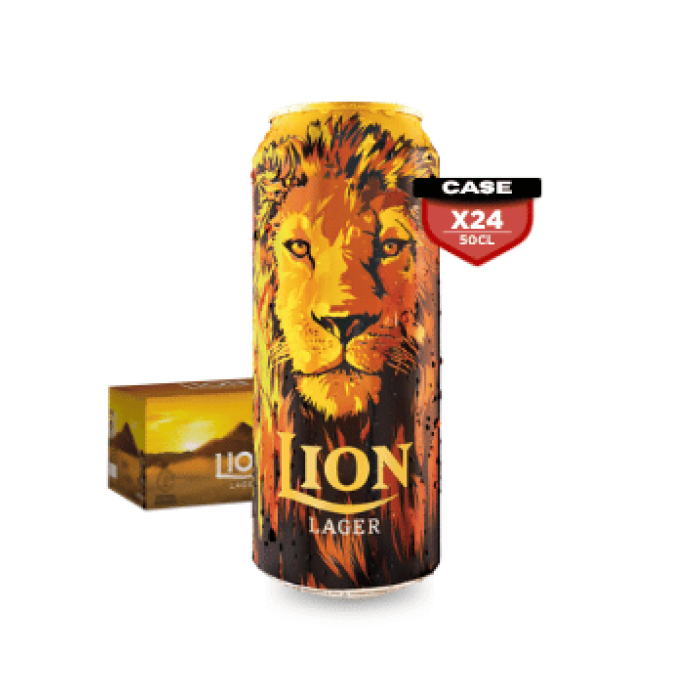 Lion Lager 50Cl Can X 24