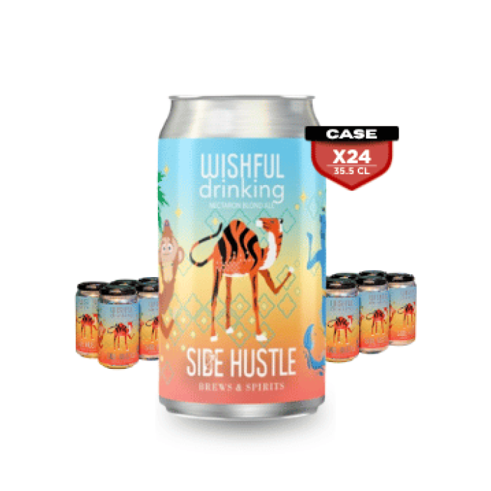Side Hustle Wishful Drinking 24 X 35.5 Cl Can