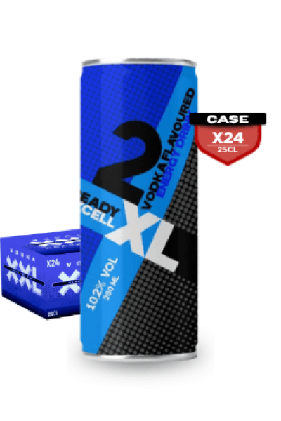 2XL Vodka Mixed Cocktail 25cl Can x24
