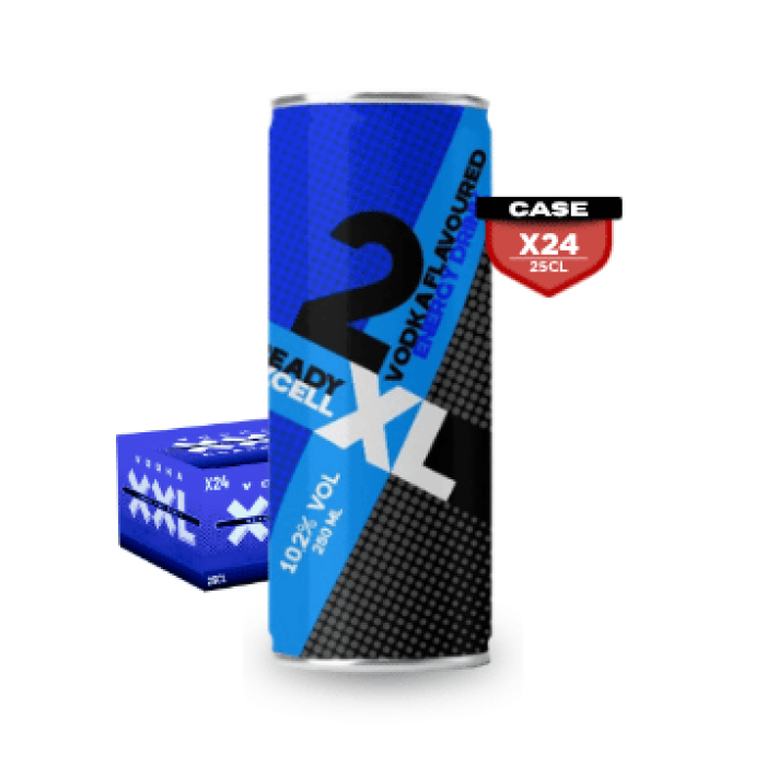 2XL Vodka Mixed Cocktail 25cl Can x24