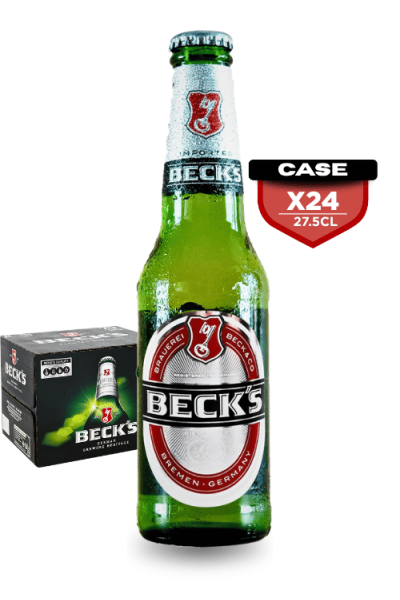 Beck's 27.5cl Bottle x24