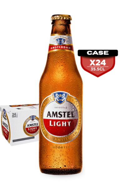 Amstel Light 35.5cl Bottle x 24