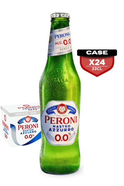 Peroni 0.0% 33cl Bottle x 24