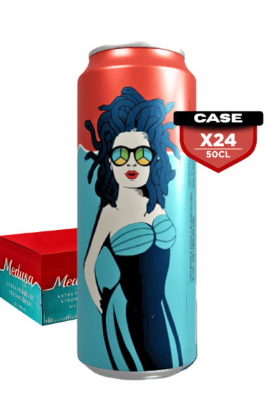 Medusa Strong 8% 50cl Can x24
