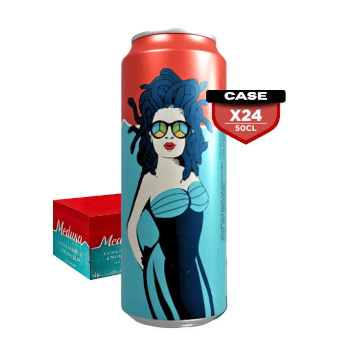 Medusa Strong 8% 50cl Can x24