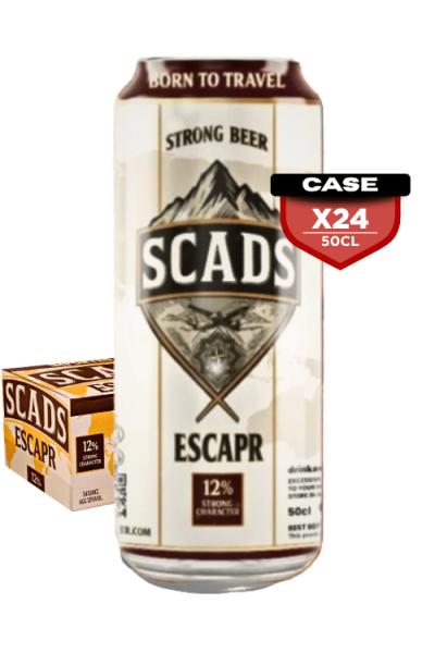 Scads Strong Beer 12 50cl Can x24 - Compare prices in UAE