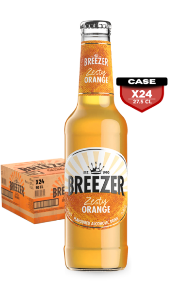 Bacardi Breezer Orange Bottle 24 X 27.5CL