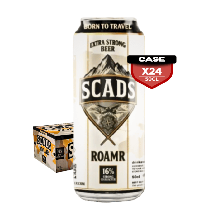 Scads Strong Beer 16% 50cl Can X 24