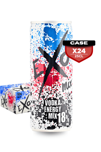 Exo Vodka Energy 25cl Can x 24