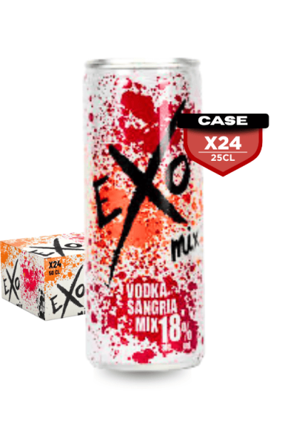 Exo Vodka Sangria 25cl Can x 24