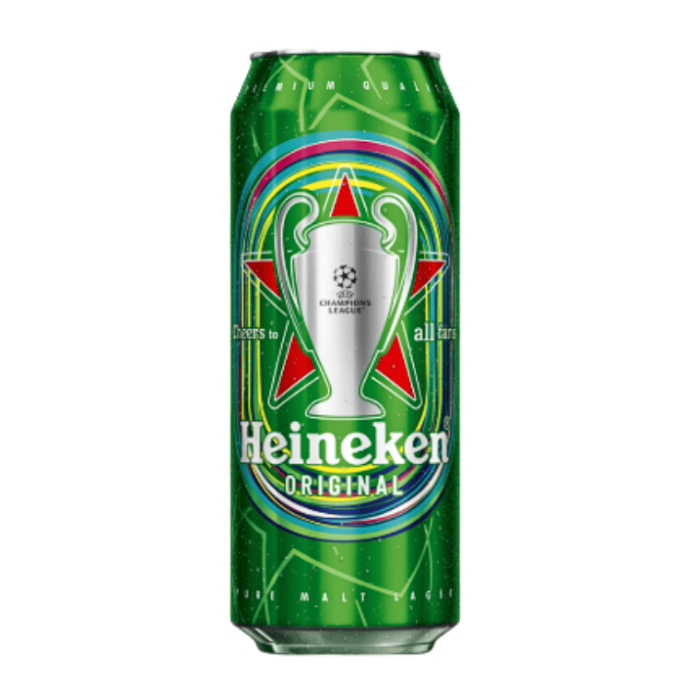 Heineken 50cl Can -UCL