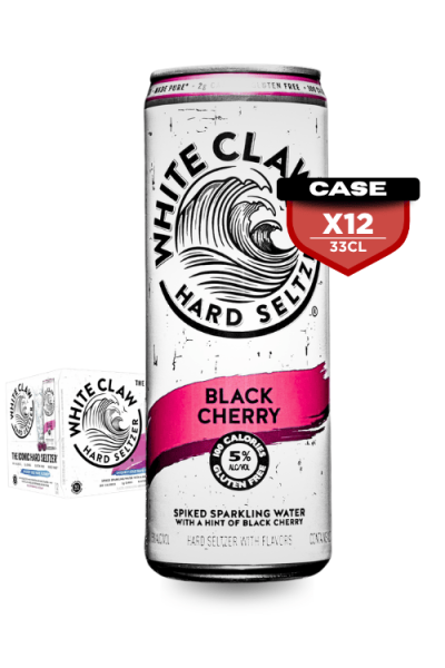 White Claw Black Cherry 12 X 33 Can