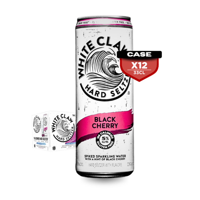 White Claw Black Cherry 12 X 33 Can