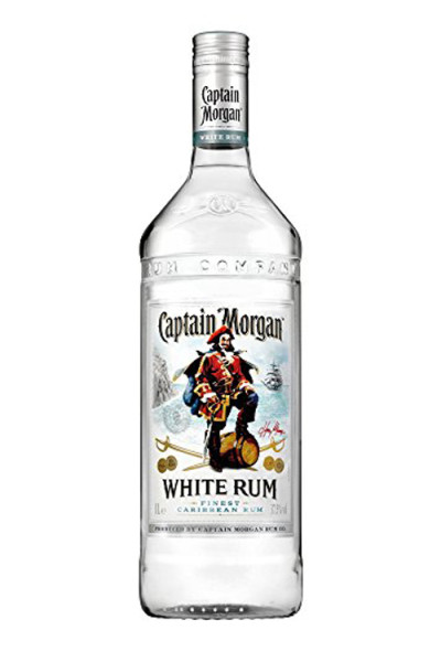Captain Morgan White Rum 1 Litre Bottle