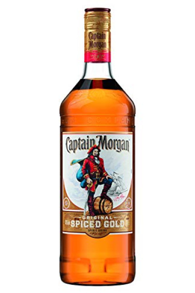 Captain Morgan Spiced Gold  Rum 1 Litre Bottle