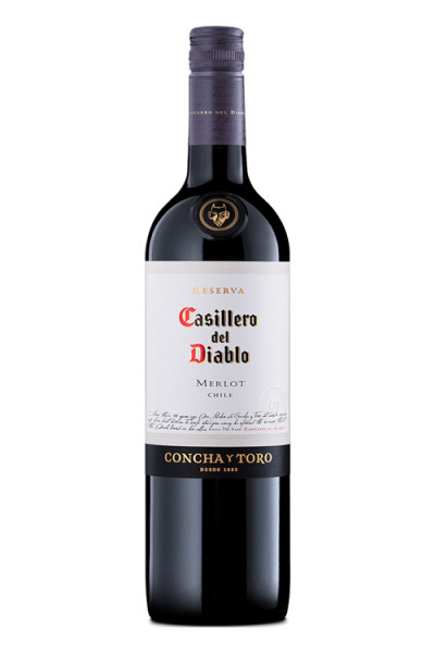 Casillero Del Diablo Reserva Merlot 75cl Bottle