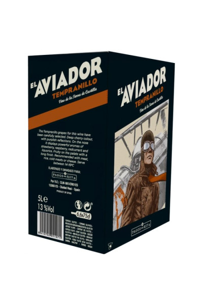 El Aviador  5Lts Red Box Wine